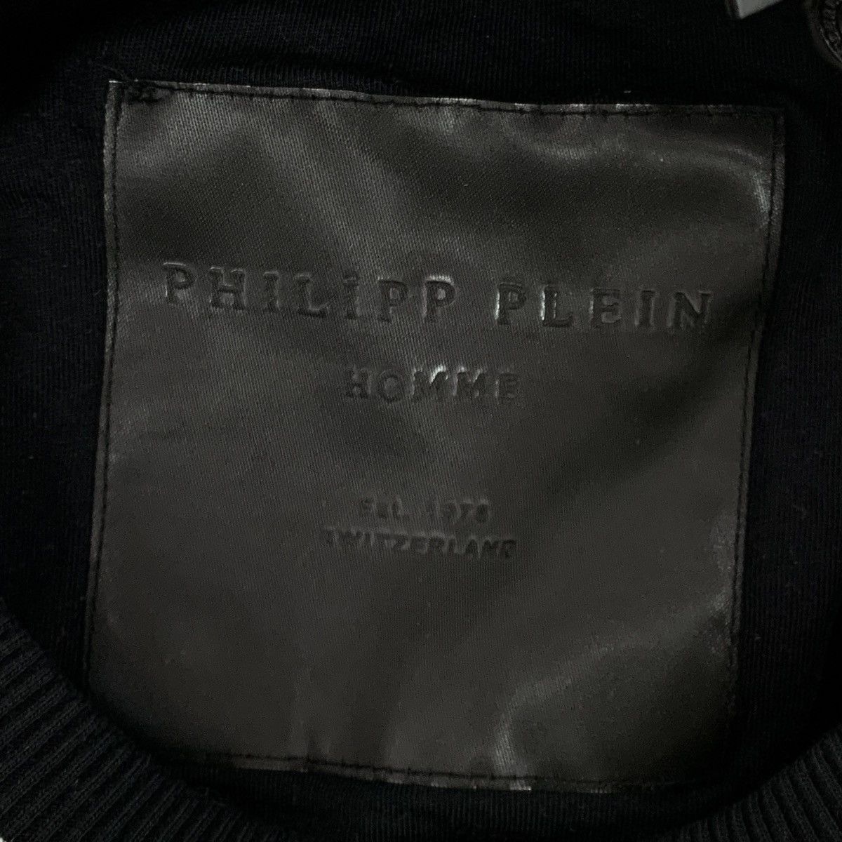 Philipp Plein Philipp Plein Badge Printed Long Sleeve Sweatshirt K26WX Size US L / EU 52-54 / 3 - 5 Thumbnail