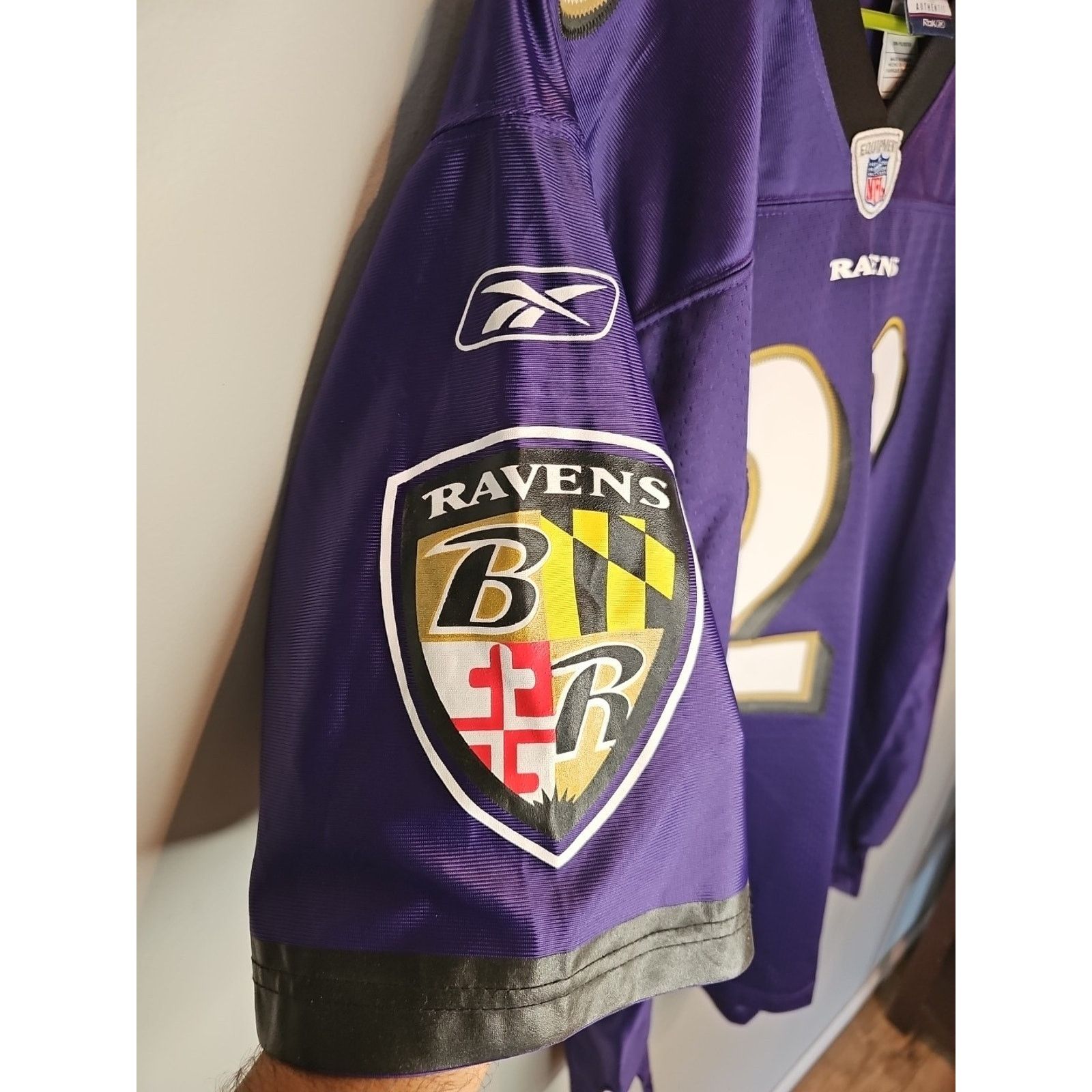 Reebok Reebok Willis McGahee #23 Baltimore Ravens Jersey Men's Sz L Size US L / EU 52-54 / 3 - 5 Thumbnail