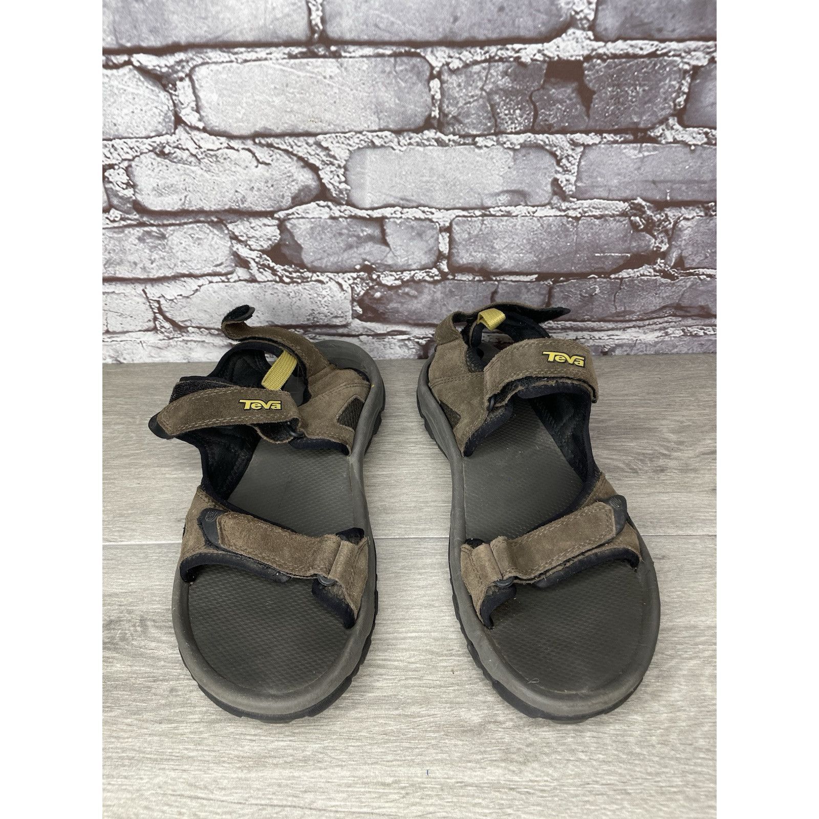 Teva Teva Katavi 4144 Brown Synthetic Leather Hiking Strap Sandal Size US 10 / EU 43 - 10 Thumbnail