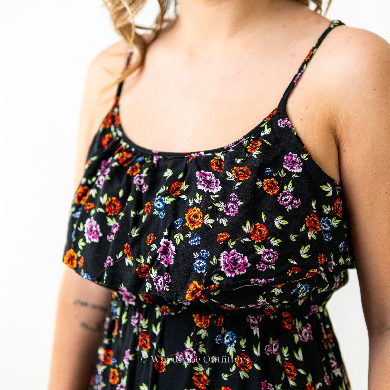 New Look Flowy Floral Maxi Dress Size M / US 6-8 / IT 42-44 - 6 Thumbnail