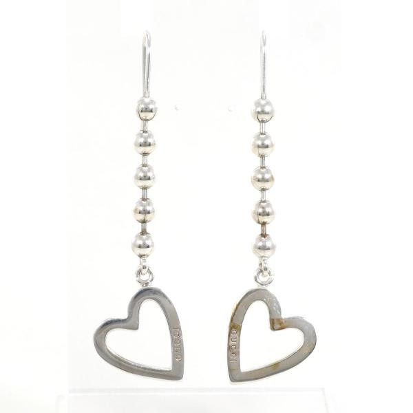 Gucci Gucci Gucci Silver Earrings 7.0g Jewelry Metal Earrings in Excellent Condition Size ONE SIZE - 1 Thumbnail
