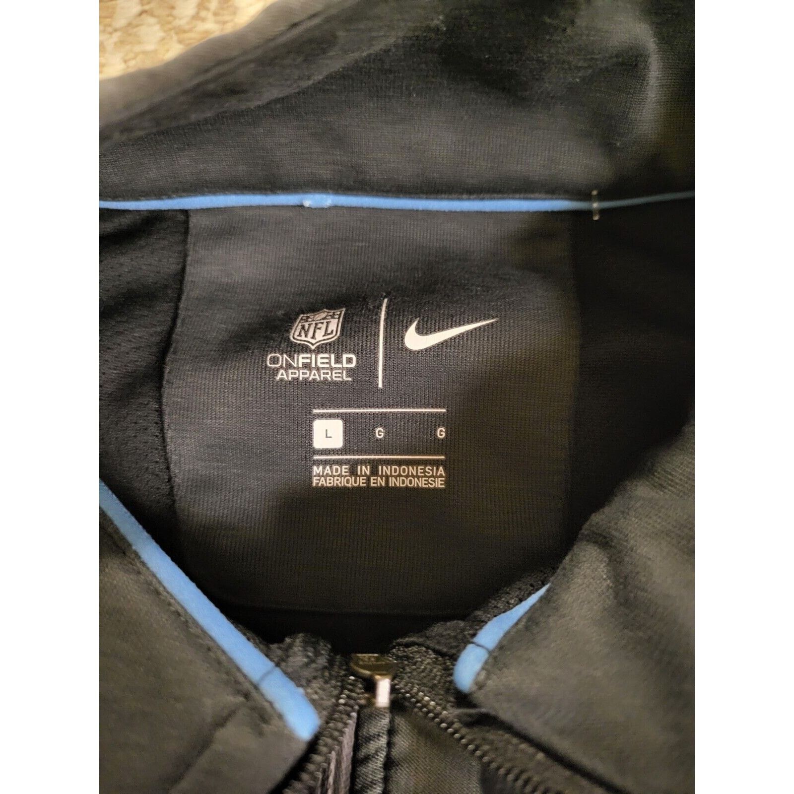 Nike Tennessee Titans NFL NIKE Mens Size Large Zip Up Jacket. Size US L / EU 52-54 / 3 - 5 Thumbnail