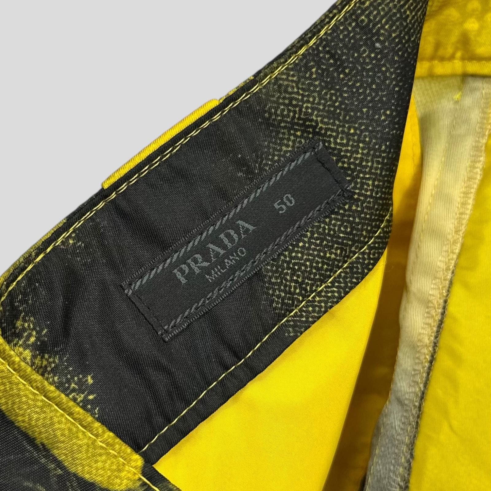 Prada Prada x Raf Simons 2022 Re-nylon Wolf Baggy Bermuda Shorts Size US 34 / EU 50 - 7 Thumbnail