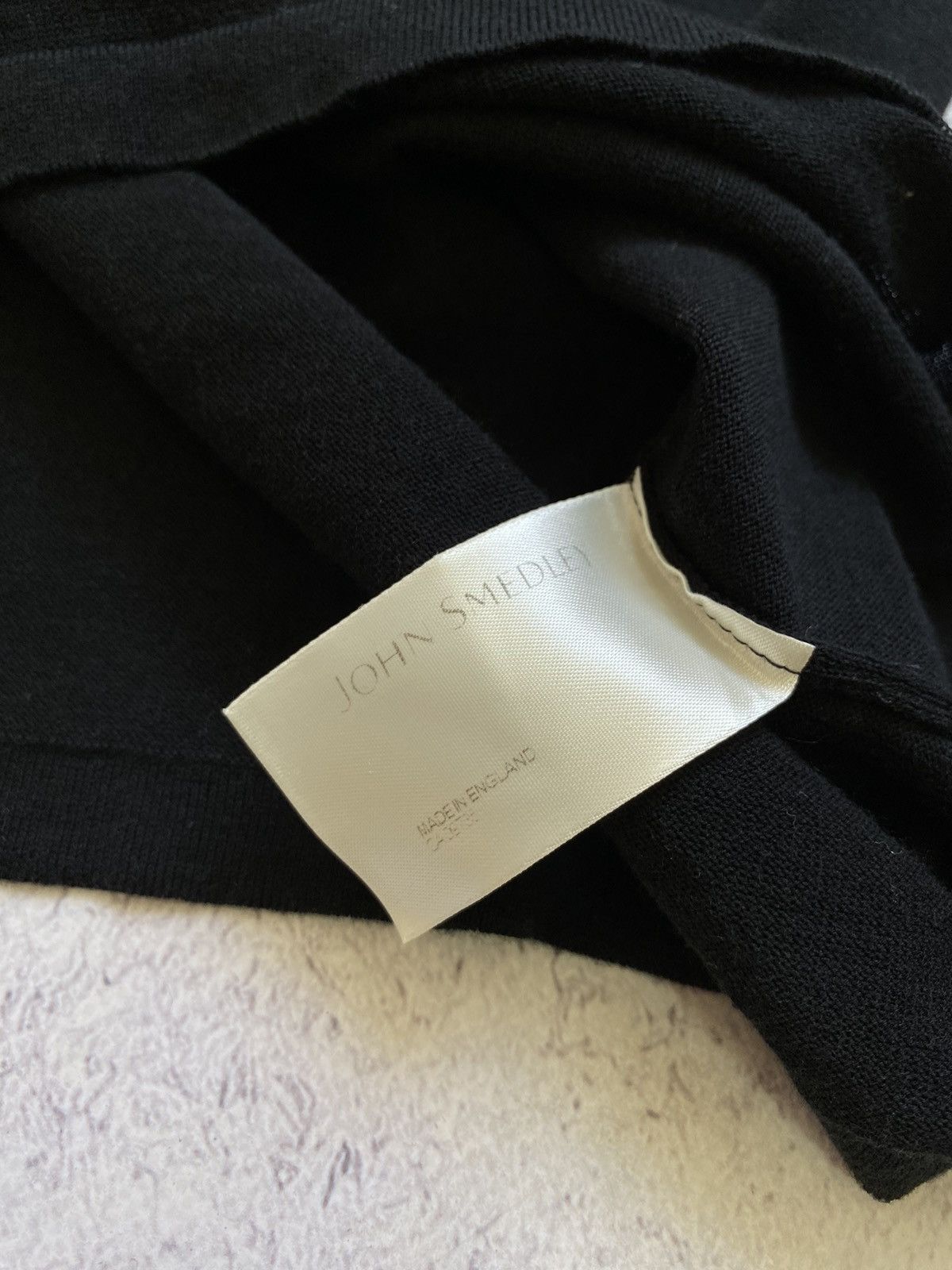 John Smedley John Smedley Womens Black Long Sleeve Top Size M Size M / US 6-8 / IT 42-44 - 9 Thumbnail