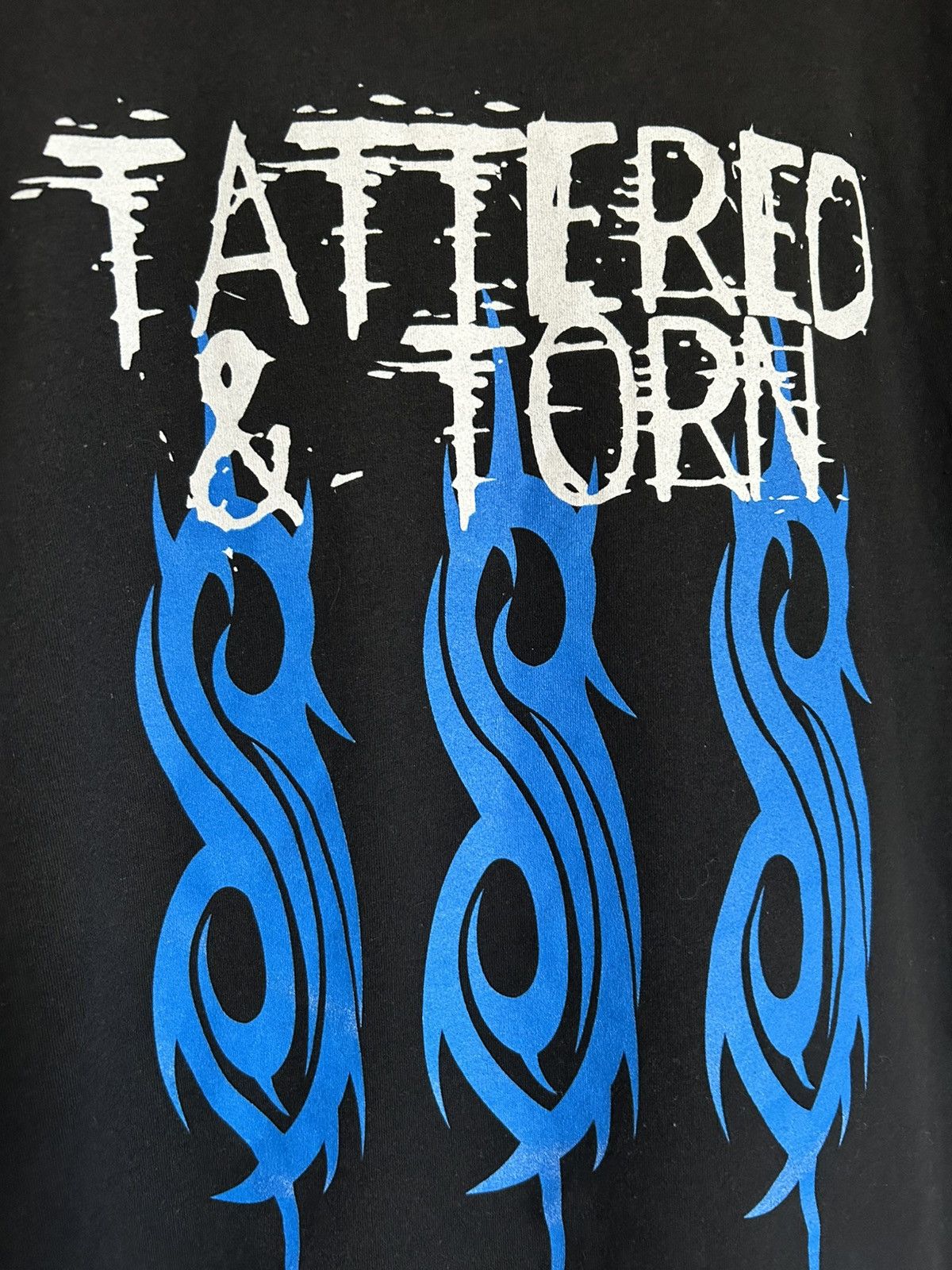 Band Tees × Slipknot × Vintage Slipknot „Tattered & Torn” 2023 Nu Heavy Metal Band T-Shirt Size US M / EU 48-50 / 2 - 5 Thumbnail