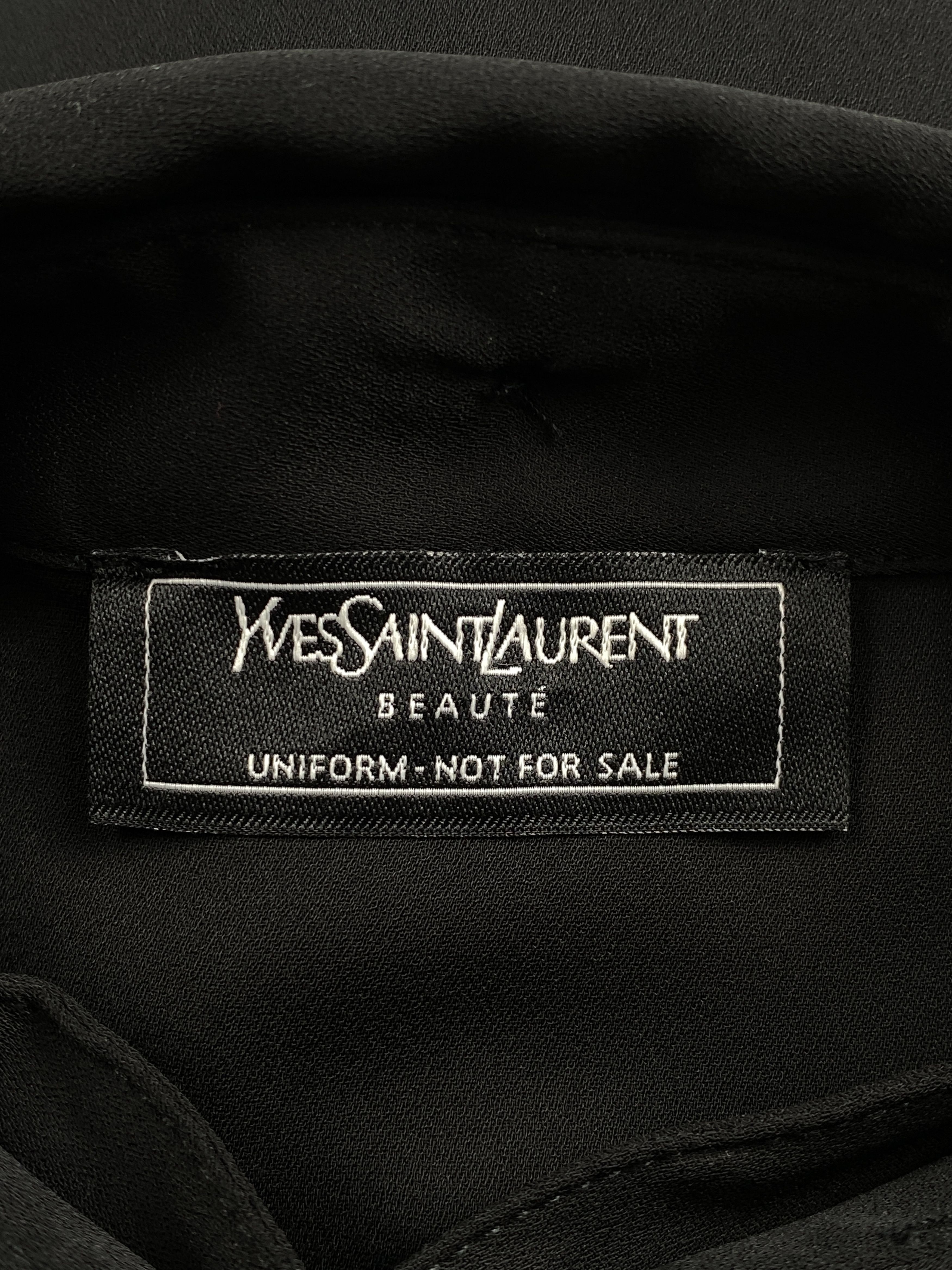 Yves Saint Laurent Beaute Uniform Long Sleeve Shirt Size 38S - 14 Thumbnail