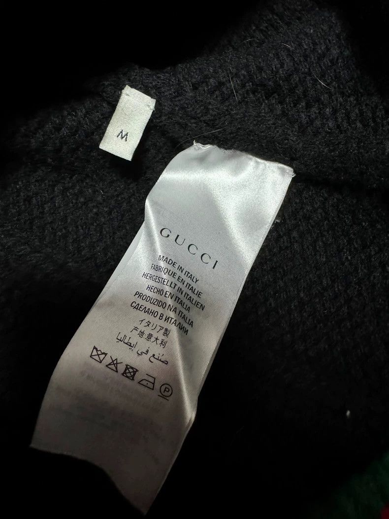 Gucci Gucci Red-edged V-neck sweater 2503-Nextarrow Size US M / EU 48-50 / 2 - 4 Thumbnail