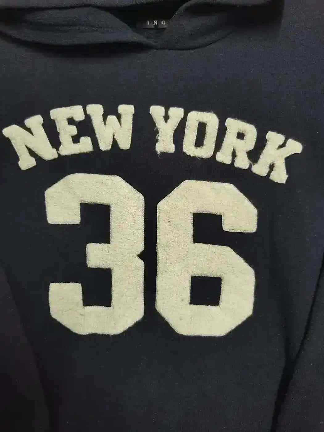 Vintage Vintage Ingni New York 36 Big Logo Sweatshirt Hoodie Size US M / EU 48-50 / 2 - 5 Thumbnail