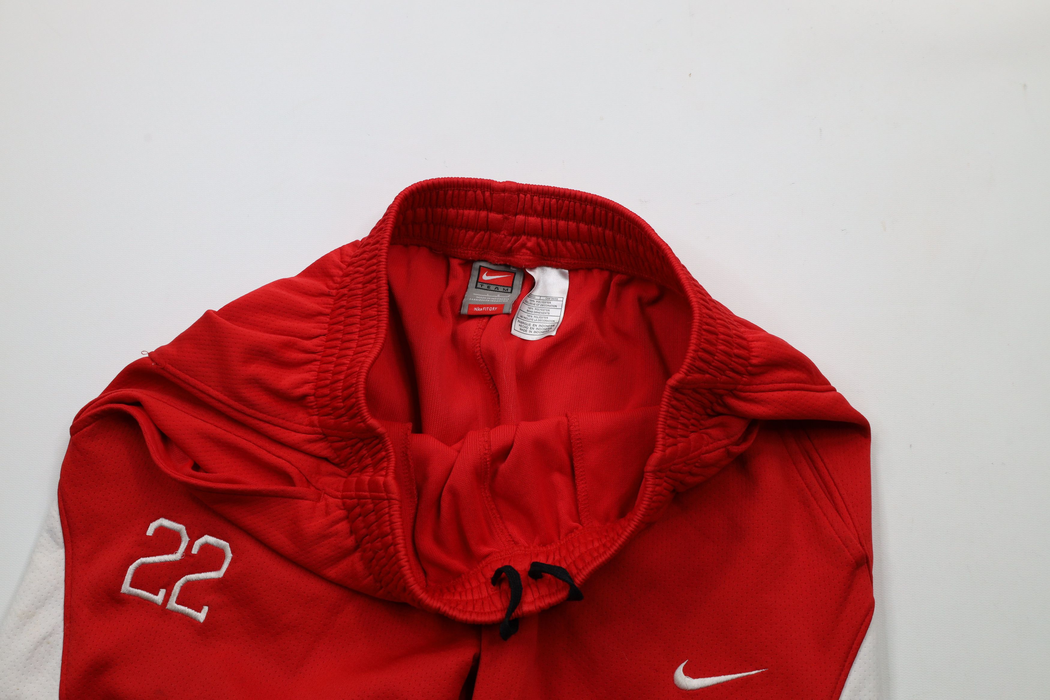 Nike × Vintage Vintage Nike Travis Scott Mini Swoosh Wide Leg Sweatpants Size 36 - 13 Thumbnail