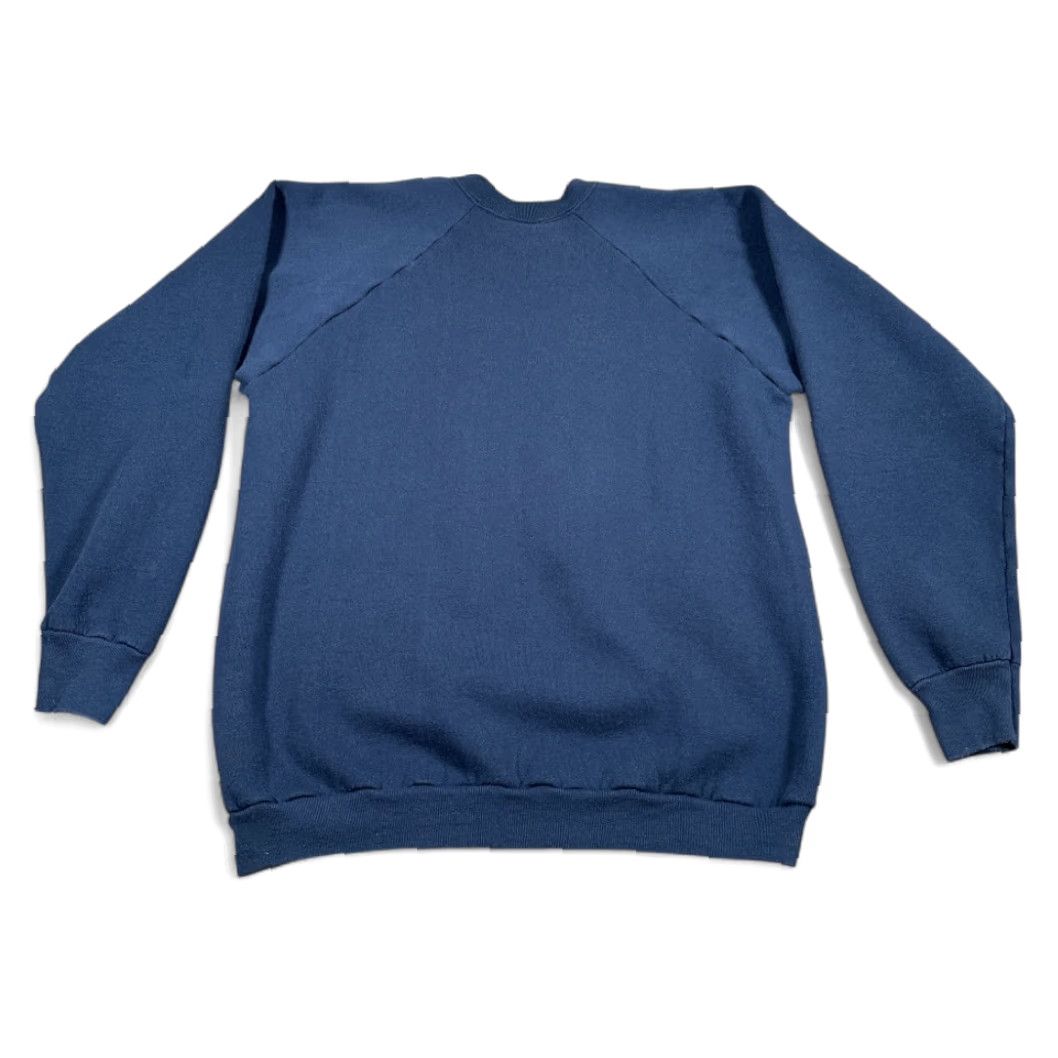 Fruit Of The Loom VINTAGE Grandma Sweater Shirt Adult XL Blue Quote Raglan Crew Neck USA Made 90s Size US L / EU 52-54 / 3 - 3 Thumbnail