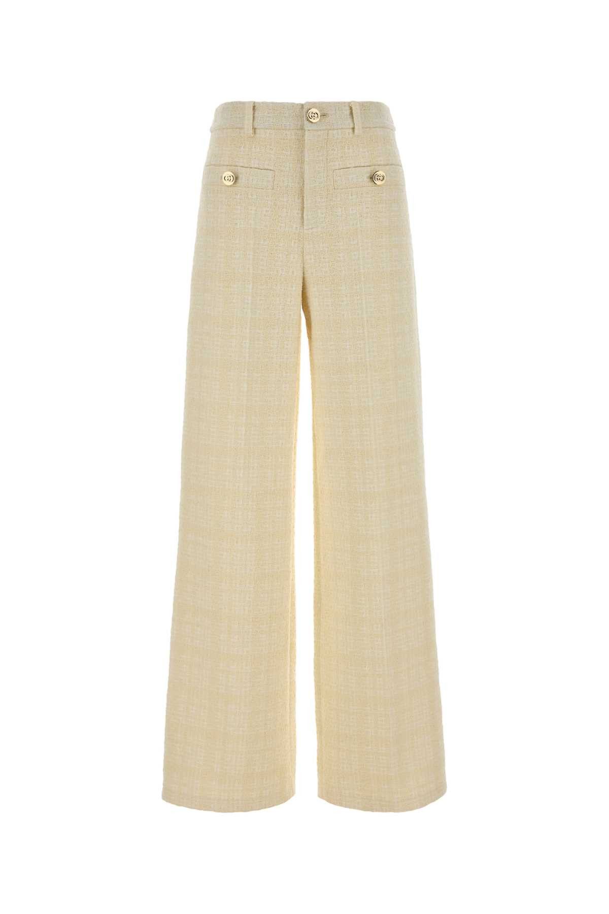 Gucci Cream Tweed Pant Size 26" / US 2 / IT 38 - 1 Thumbnail