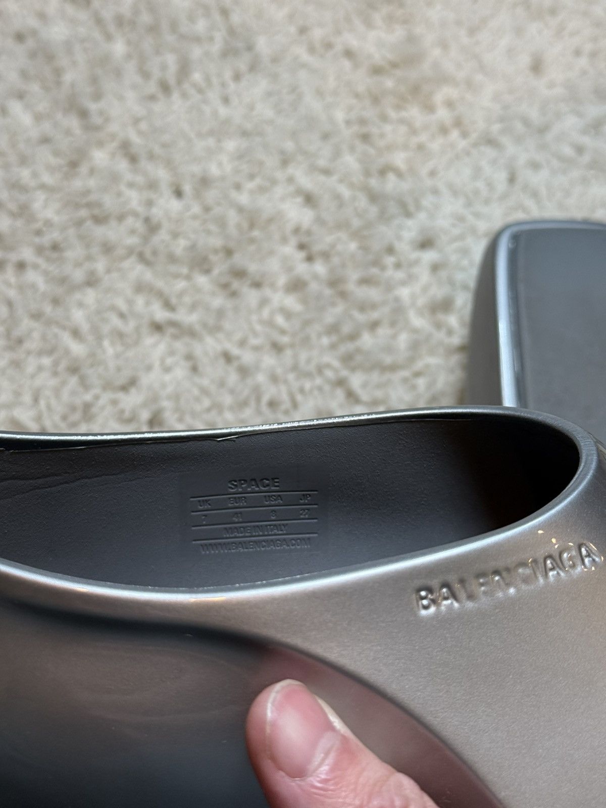 Balenciaga Balenciaga Space Shoe Size US 8 / EU 41 - 8 Thumbnail
