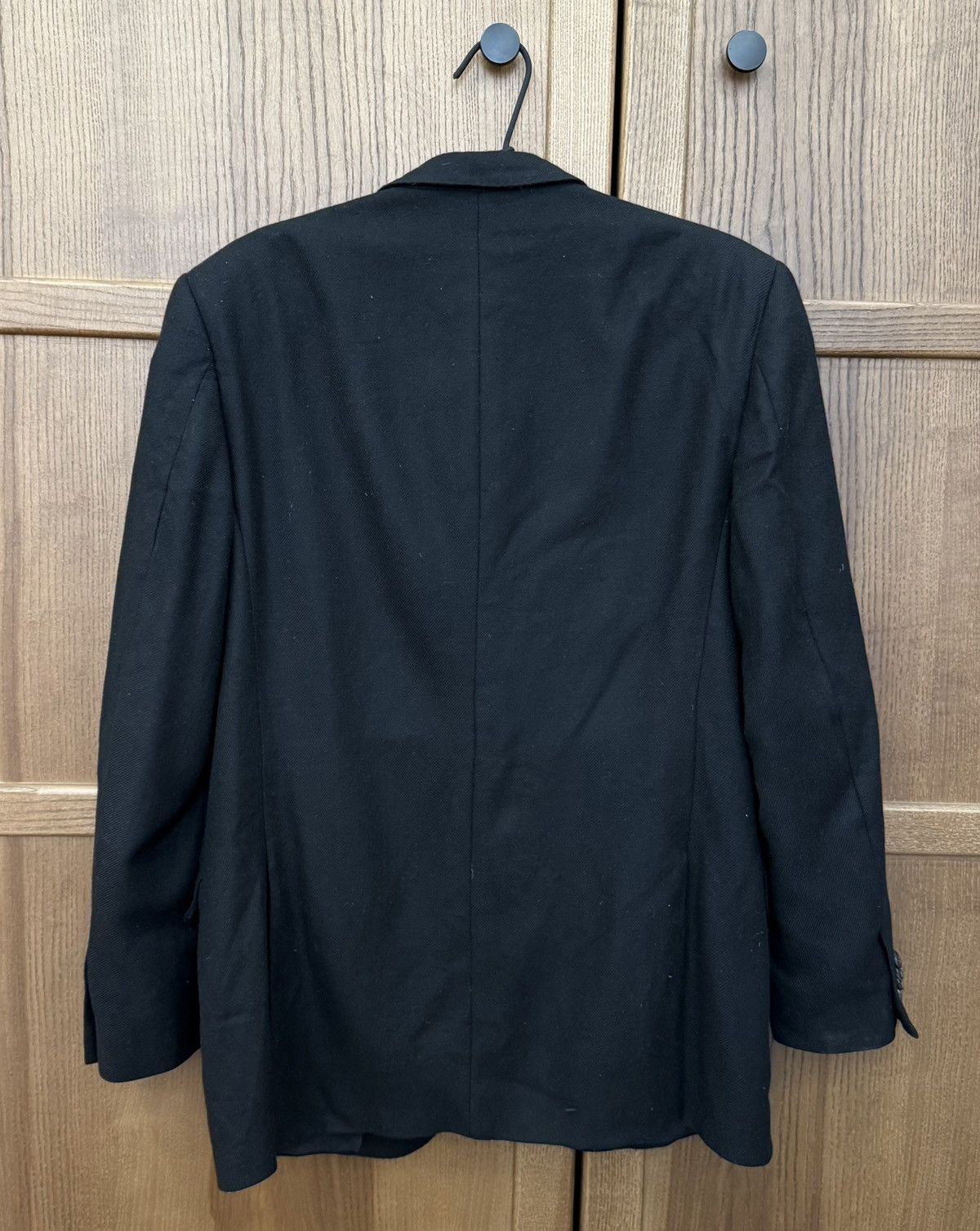 Corneliani Corneliani Pure Cashmere Black Blazer Two Button Size 40R - 14 Thumbnail