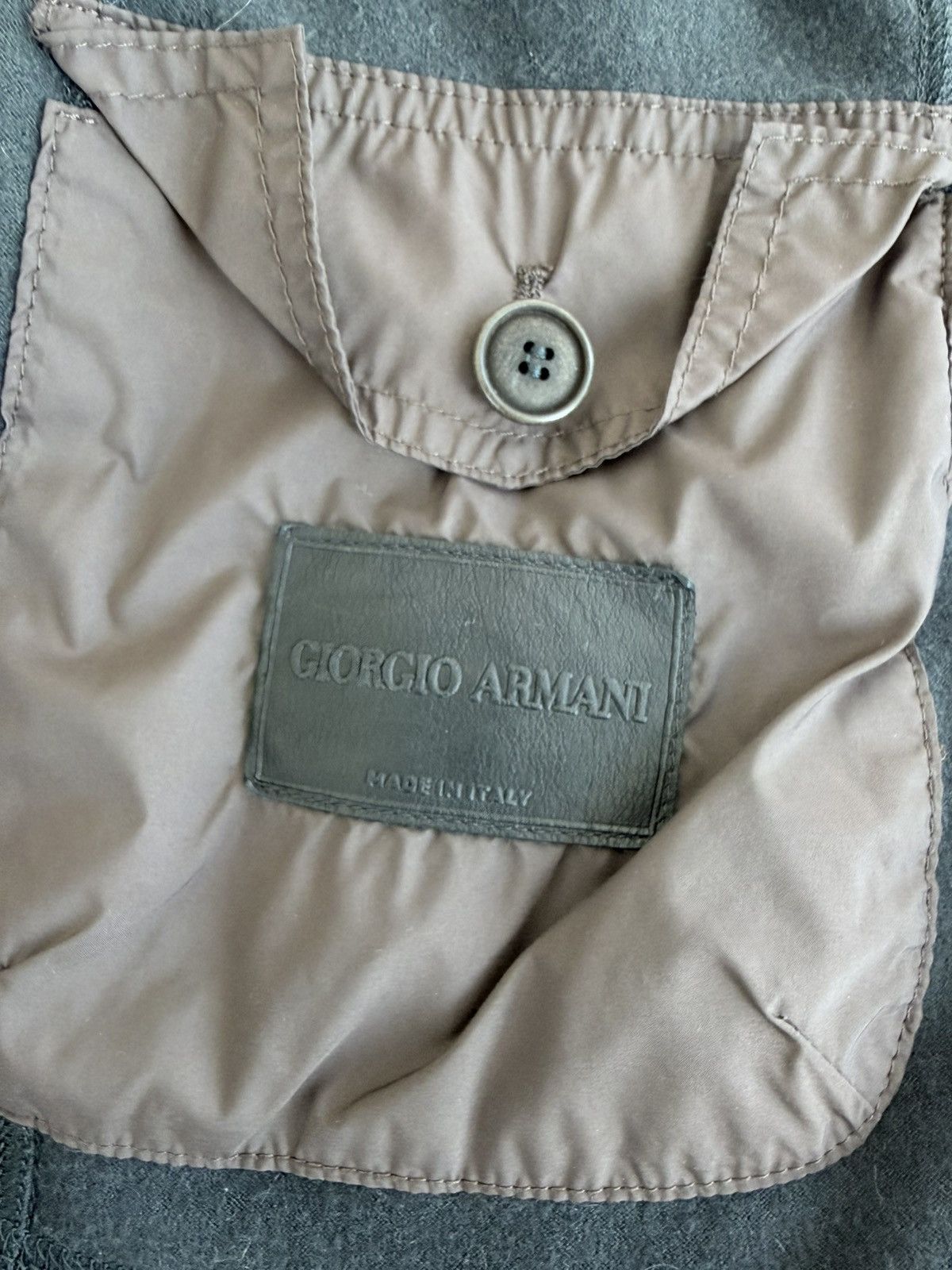Giorgio Armani deconstructed cashmere blazer Size 42R - 10 Thumbnail