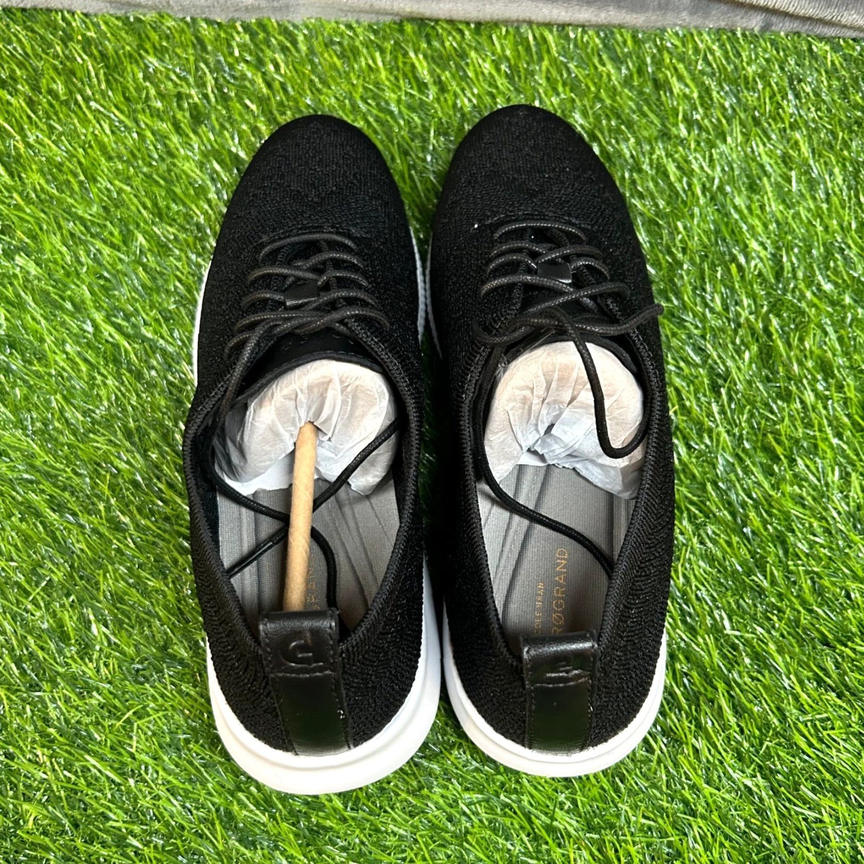 Cole Haan Cole Haan Zerogrand Knit Sneaker Black Lightweight Womens 7 B Sneaker Athletic Casual Comfort Breathable Knit Shoes 90s? Size US 7 / IT 37 - 6 Thumbnail