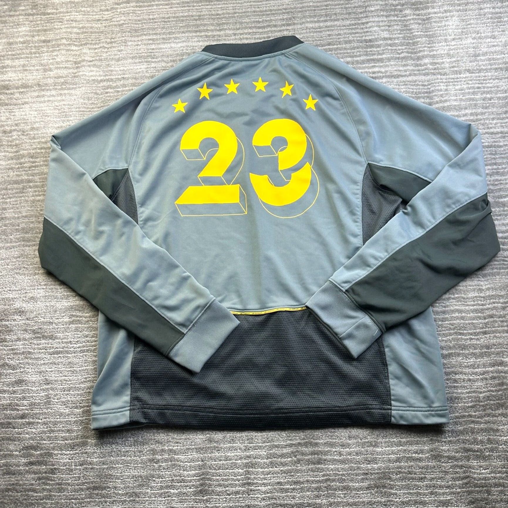 Jordan Brand Jordan Shirt Mens Large Gray AJ4 Legacy Retro Sneakerhead 4 Size US L / EU 52-54 / 3 - 2 Thumbnail