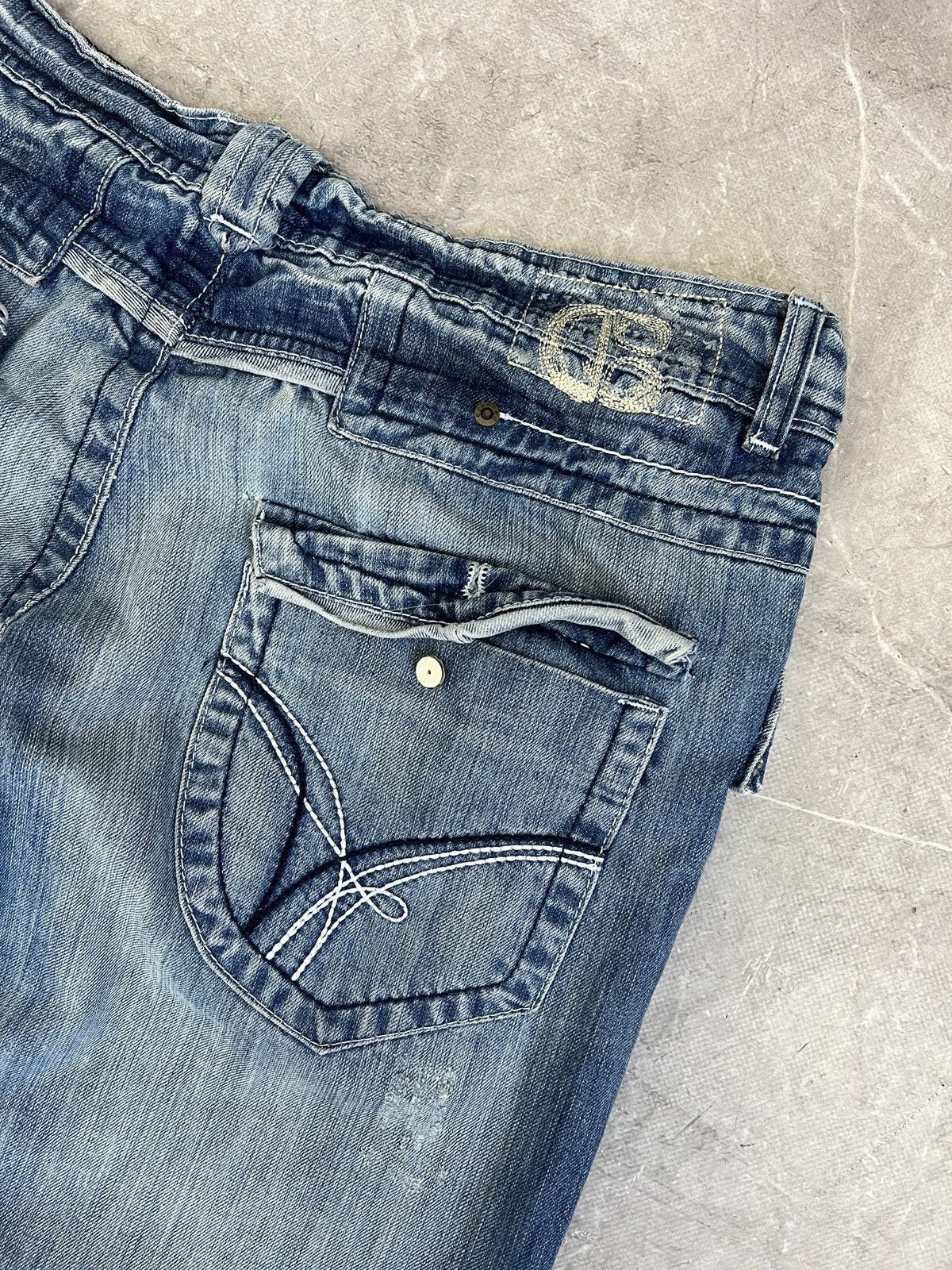 True Religion Vintage Blue Denim Jeans skater hype true religion style Size US 32 / EU 48 - 9 Thumbnail