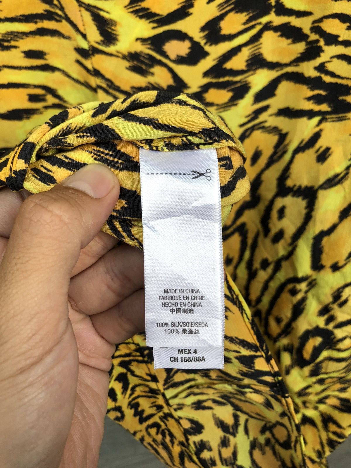 Juicy Couture × Vintage Y2K💥 Juicy Couture Tiger Patern Midi Dress Size S / US 4 / IT 40 - 11 Thumbnail