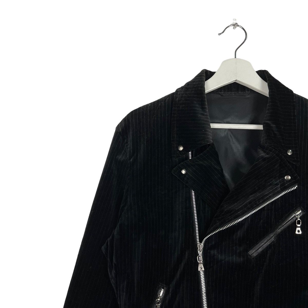 Japanese Brand × semanticdesign 🔥 SEMANTIC DESIGN DOUBLE COLAR BIKER MOTO JACKET Size US S / EU 44-46 / 1 - 7 Thumbnail