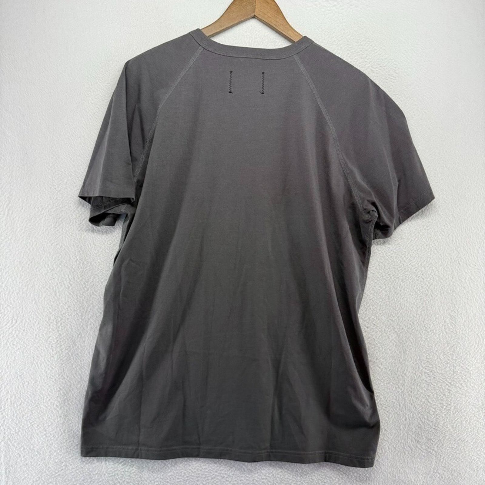 Reigning Champ Reining Champ Shirt Men's XL Gray Blank Solid Crewneck Size US XL / EU 56 / 4 - 9 Thumbnail