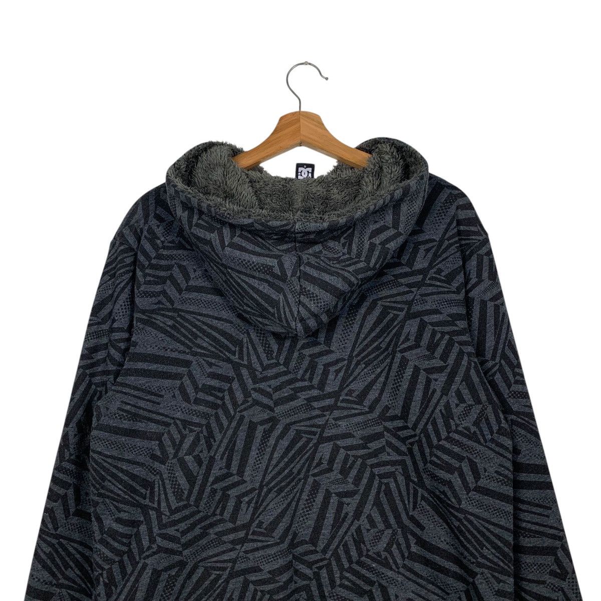 DC DC SHOES Fleece Lined Zipper Hoodie Sweatshirt #2555-C115 Size US M / EU 48-50 / 2 - 8 Thumbnail