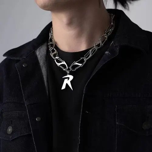 Jewelry Katsuragi x Kita Sweater Chain R Pendant Necklace Size ONE SIZE - 2 Thumbnail