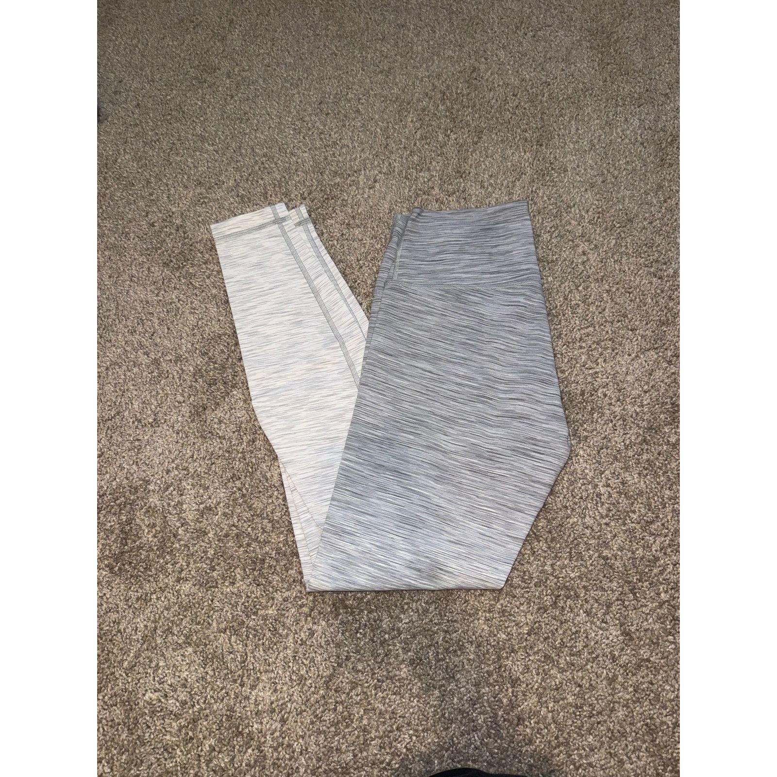 Lululemon Lululemon Wunder Under Hi-Rise Tight 28" Ombre White Multi 8 Size 30" / US 8 / IT 44 - 2 Thumbnail
