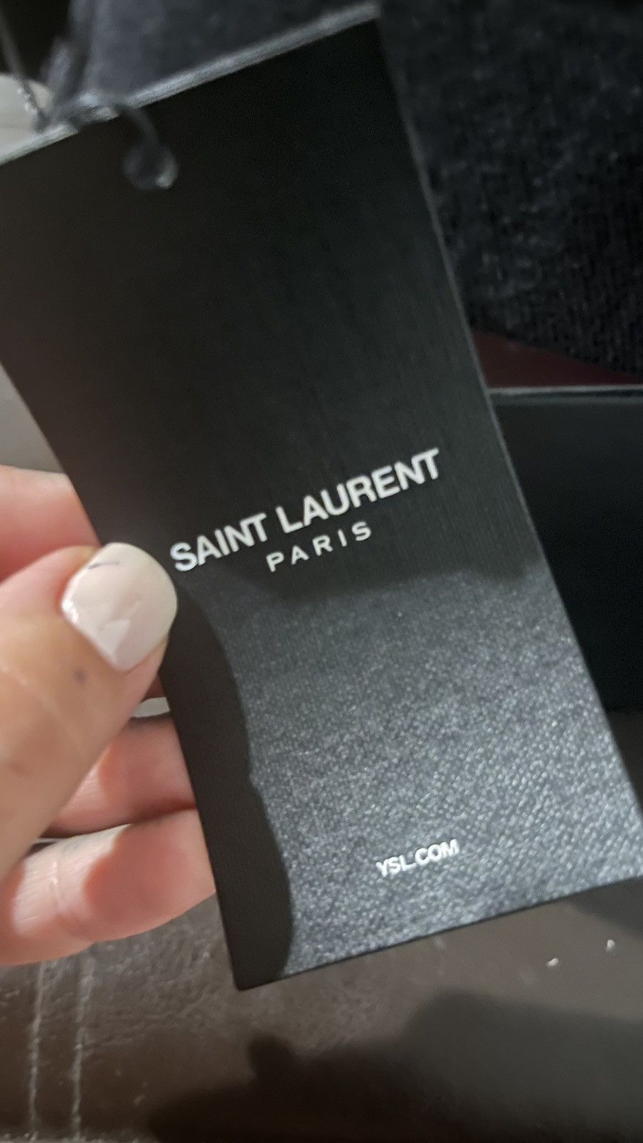 Yves Saint Laurent YSL black cotton visor hat Size ONE SIZE - 7 Thumbnail