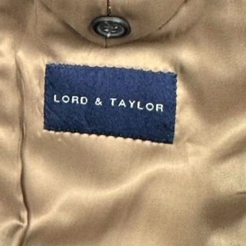 Ralph Lauren Ralph Lauren Blazer Men's Brown Herringbone Wool 2-Button 42R Size 42R - 6 Thumbnail