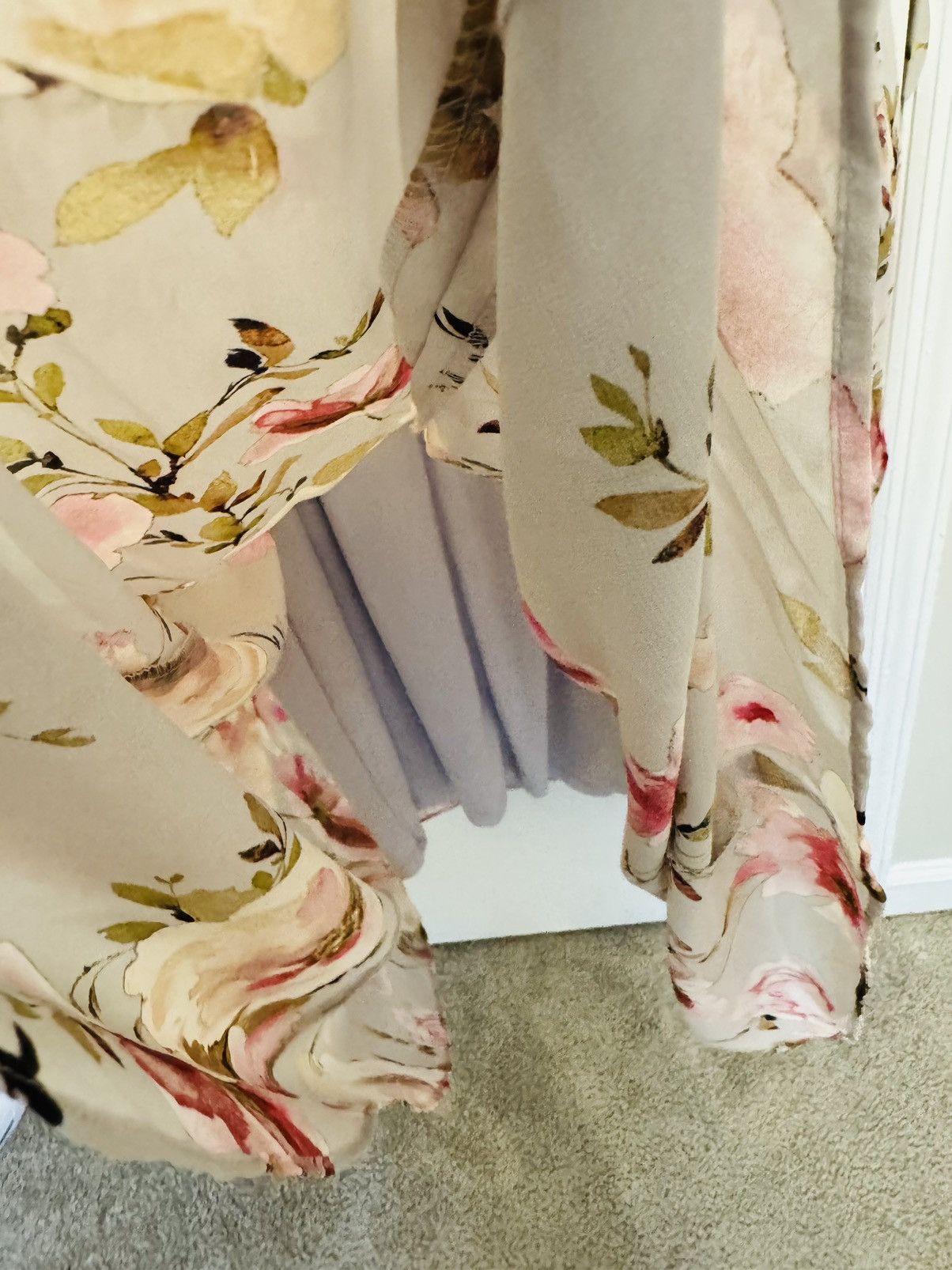 Anne Klein Anne Klein Silver Floral Multi Colored Dress XL Size XL / US 12-14 / IT 48-50 - 8 Thumbnail