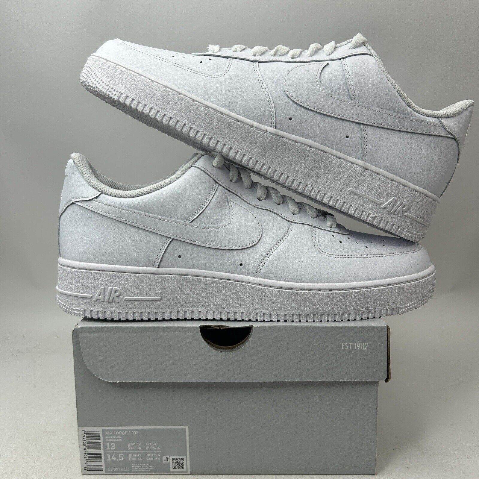 Nike Shoes Air Force 1 '07 Low “Triple White” 2024