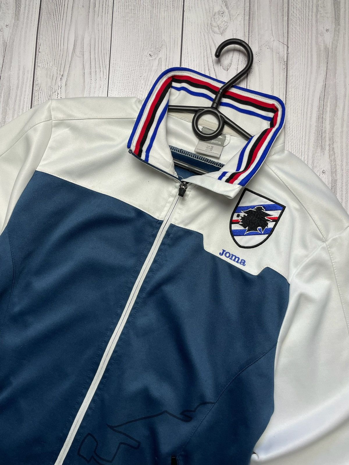 Vintage Vintage joma Sampdoria soccer track jacket size M Size US M / EU 48-50 / 2 - 2 Thumbnail