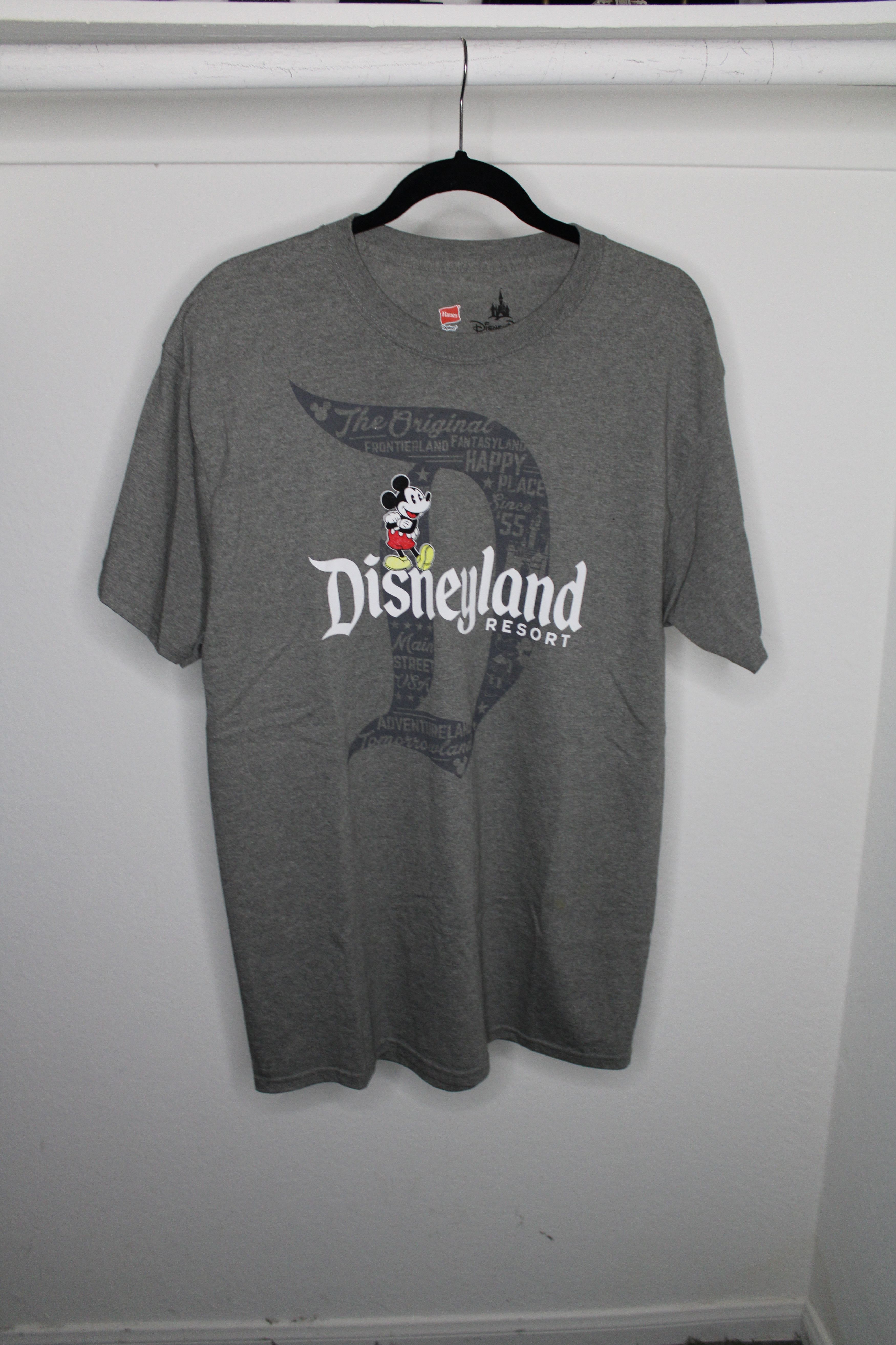 Disney Disneyland Resort Grey Shirt Size US L / EU 52-54 / 3 - 1 Thumbnail