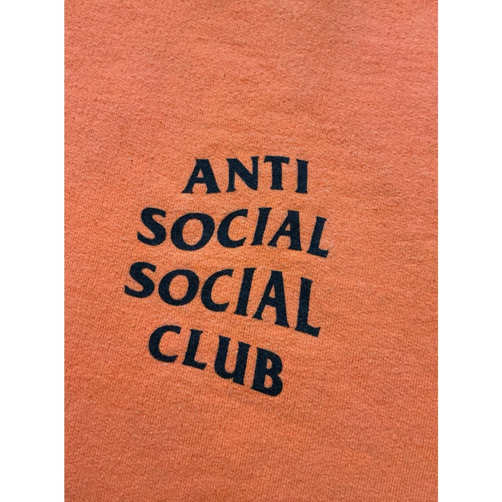 Anti Social Social Club **ANTI SOCIAL SOCIAL CLUB MEN'S ORANGE MEDIUM HOODIE** User: New title: **ANTI SOCIAL SOCIAL CLUB MEN'S ORANGE FLEECE HOODIE MEDIUM** Size US M / EU 48-50 / 2 - 7 Thumbnail