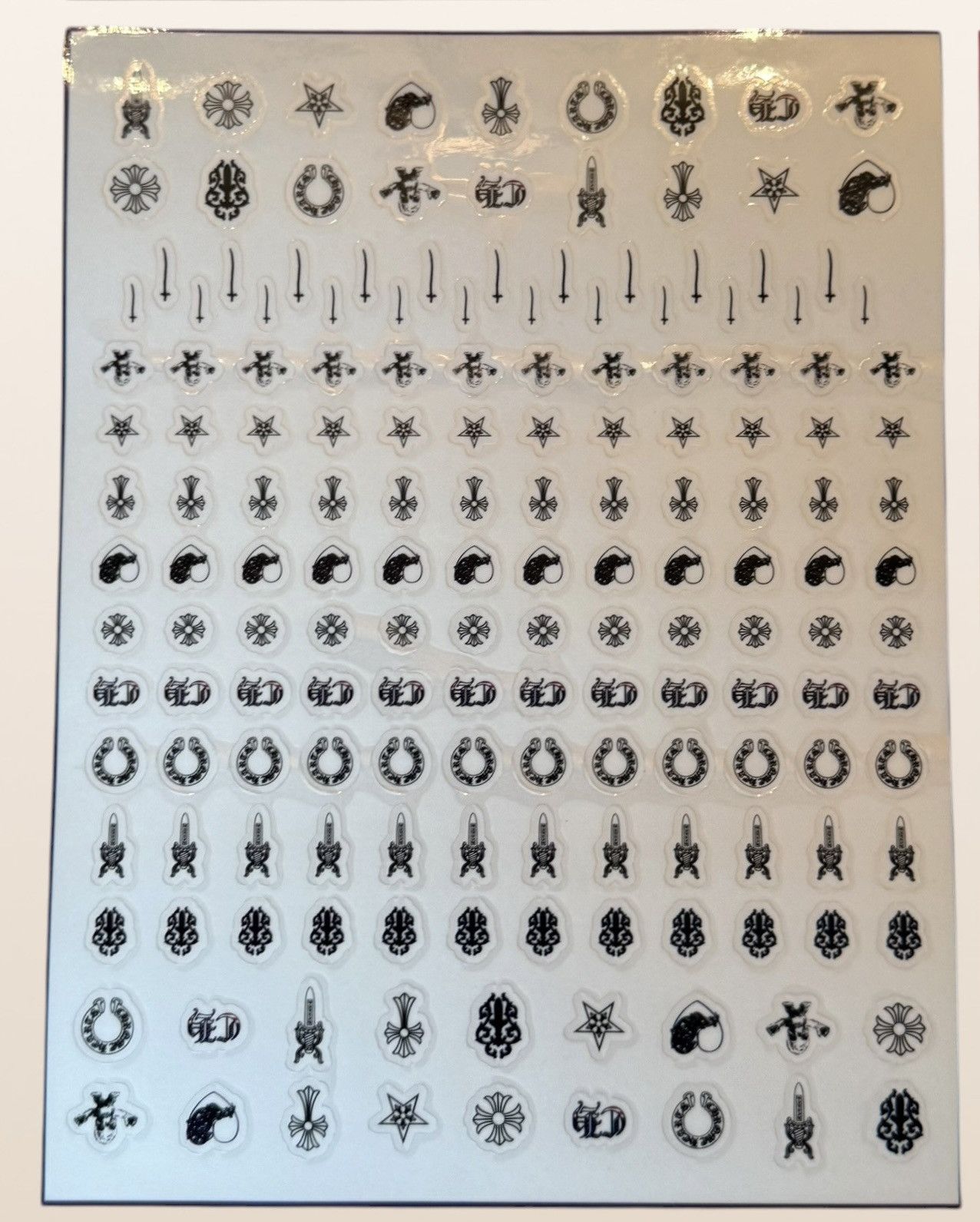 Chrome Hearts Chrome Hearts sticker sheets (authentic) Size ONE SIZE - 3 Thumbnail