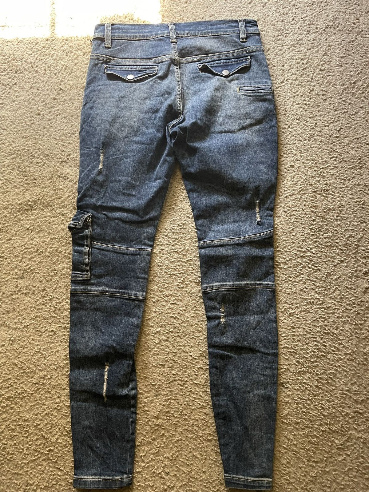 Violent Rose Violent Rose Skinny Biker Jeans Size US 30 / EU 46 - 4 Thumbnail