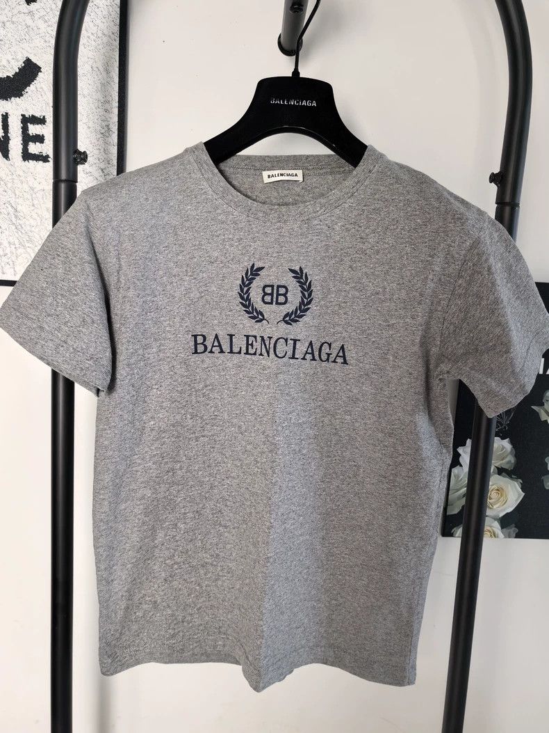 Balenciaga Balenciaga Wheat Ear Short Sleeve Tee - dmc Size US M / EU 48-50 / 2 - 1 Thumbnail