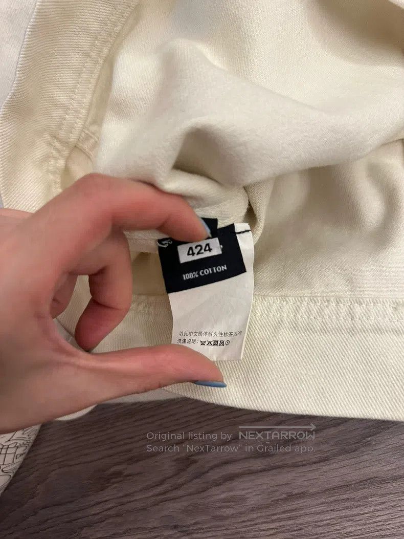 Other 424 White Classic Cashew Flower Size US L / EU 52-54 / 3 - 4 Thumbnail