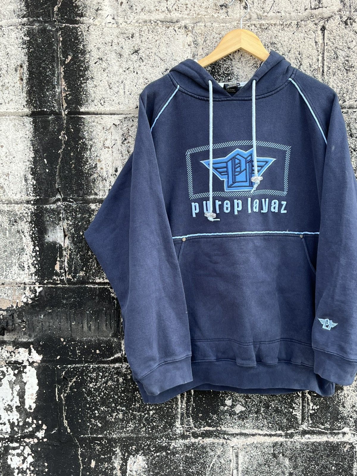 Southpole Y2K Jnco style southpole style pure playaz hoodie skater Size US XL / EU 56 / 4 - 4 Thumbnail