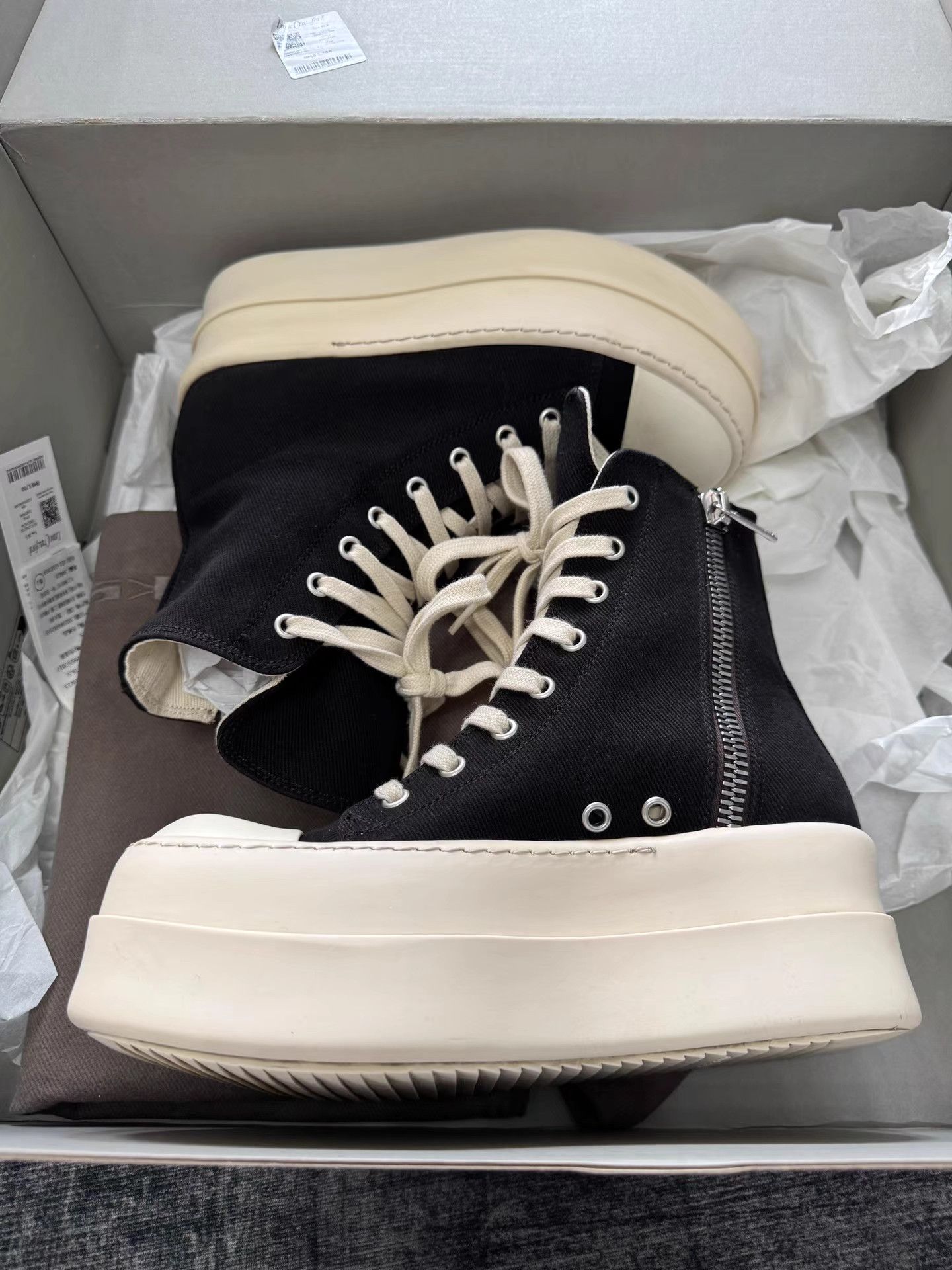 Rick Owens Rick Owens high-top platform Converse Size US 6.5 / IT 36.5 - 5 Thumbnail