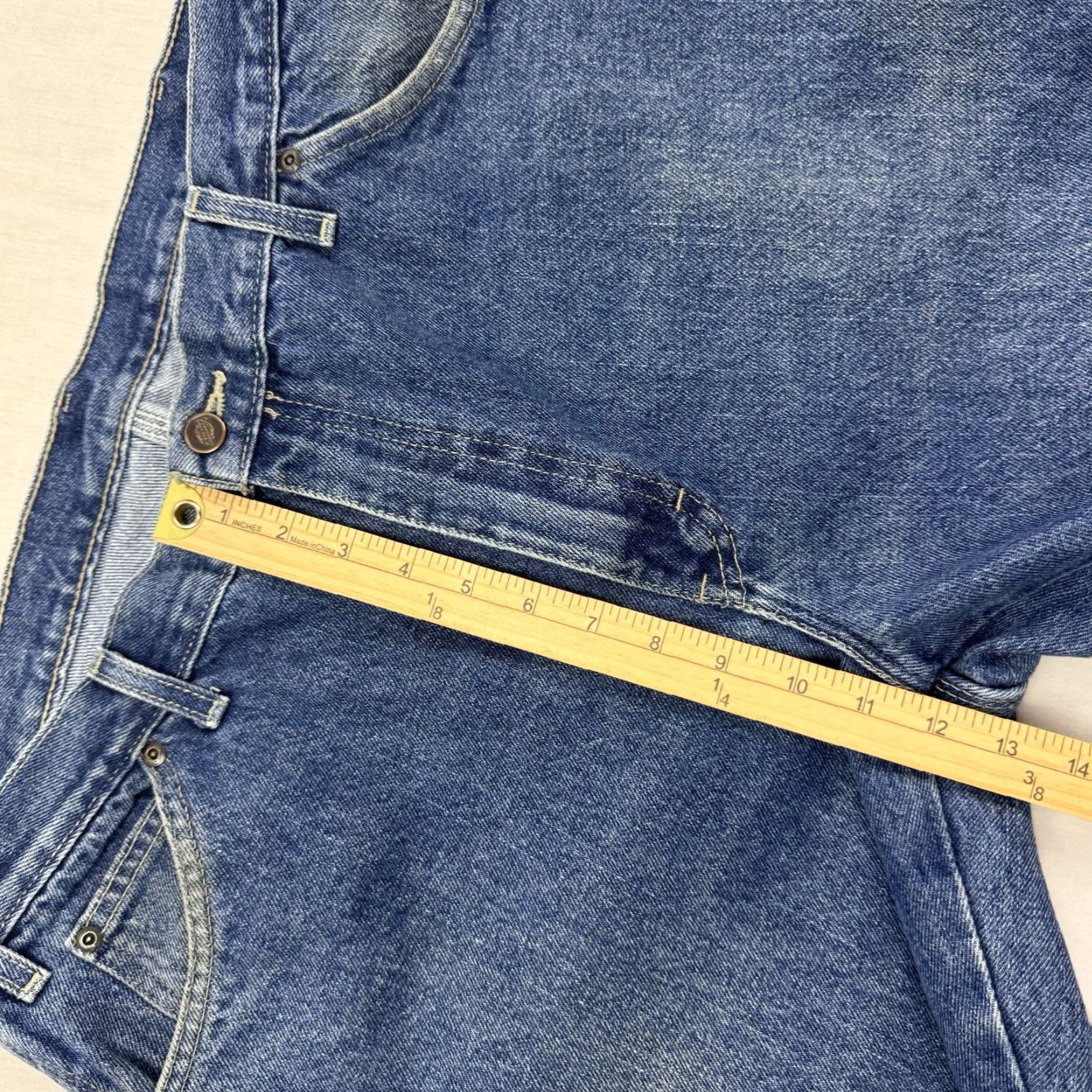 Dickies VINTAGE Dickies Jeans Carpenter Adults 38x32 Relaxed Blue Baggy Workwear Y2K Mens Size US 38 / EU 54 - 6 Thumbnail
