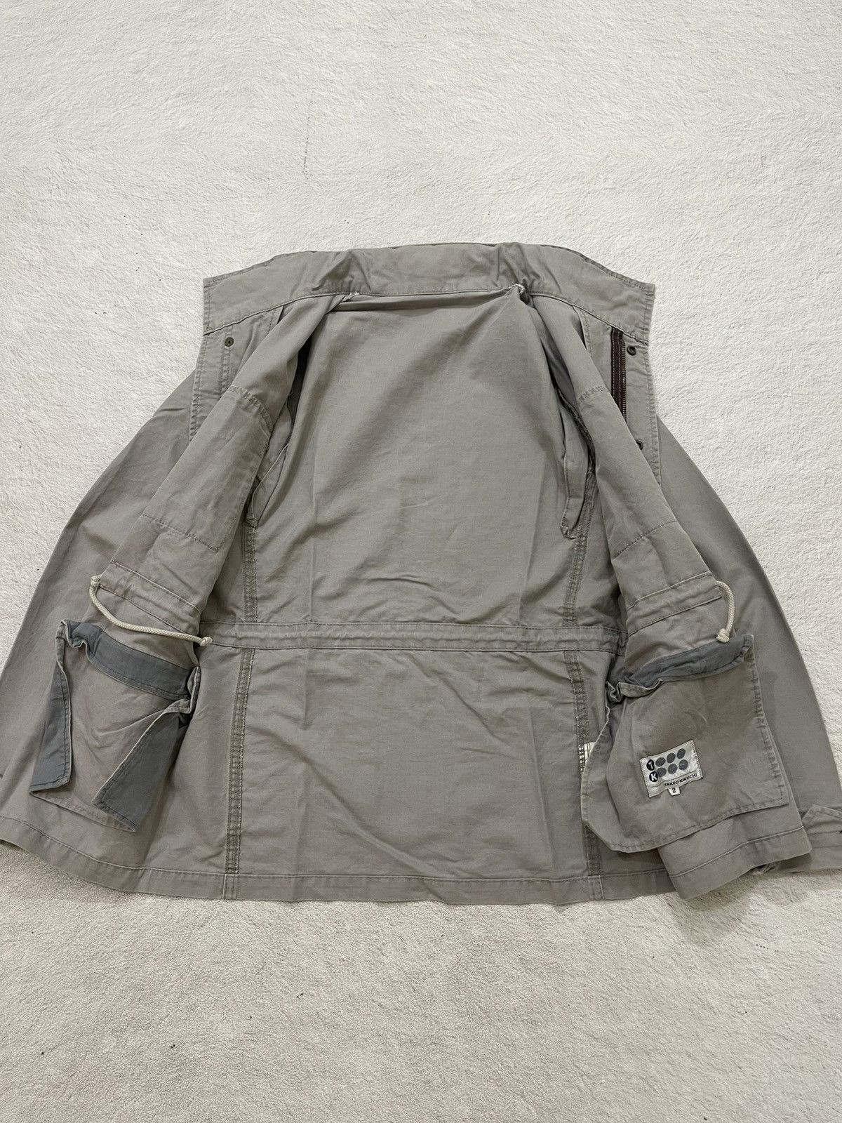 Japanese Brand 2000s Takeo Ultility Jacket Cargo Multi Pocket Y2K If6was Size US M / EU 48-50 / 2 - 5 Thumbnail