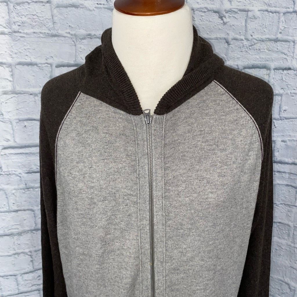 Gap Gap full zip lightweight hooded jacket w/pockets tan/brown m Size US XXL / EU 58 / 5 - 13 Thumbnail