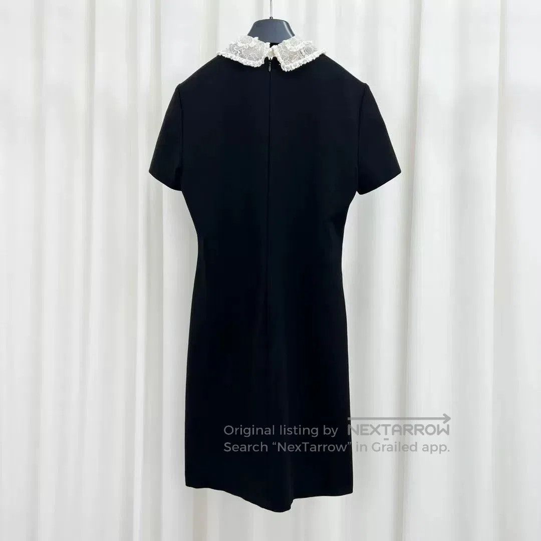 Miu Miu Miu Miu New Lace Peter Pan Collar Dress. Size S / US 4 / IT 40 - 2 Thumbnail