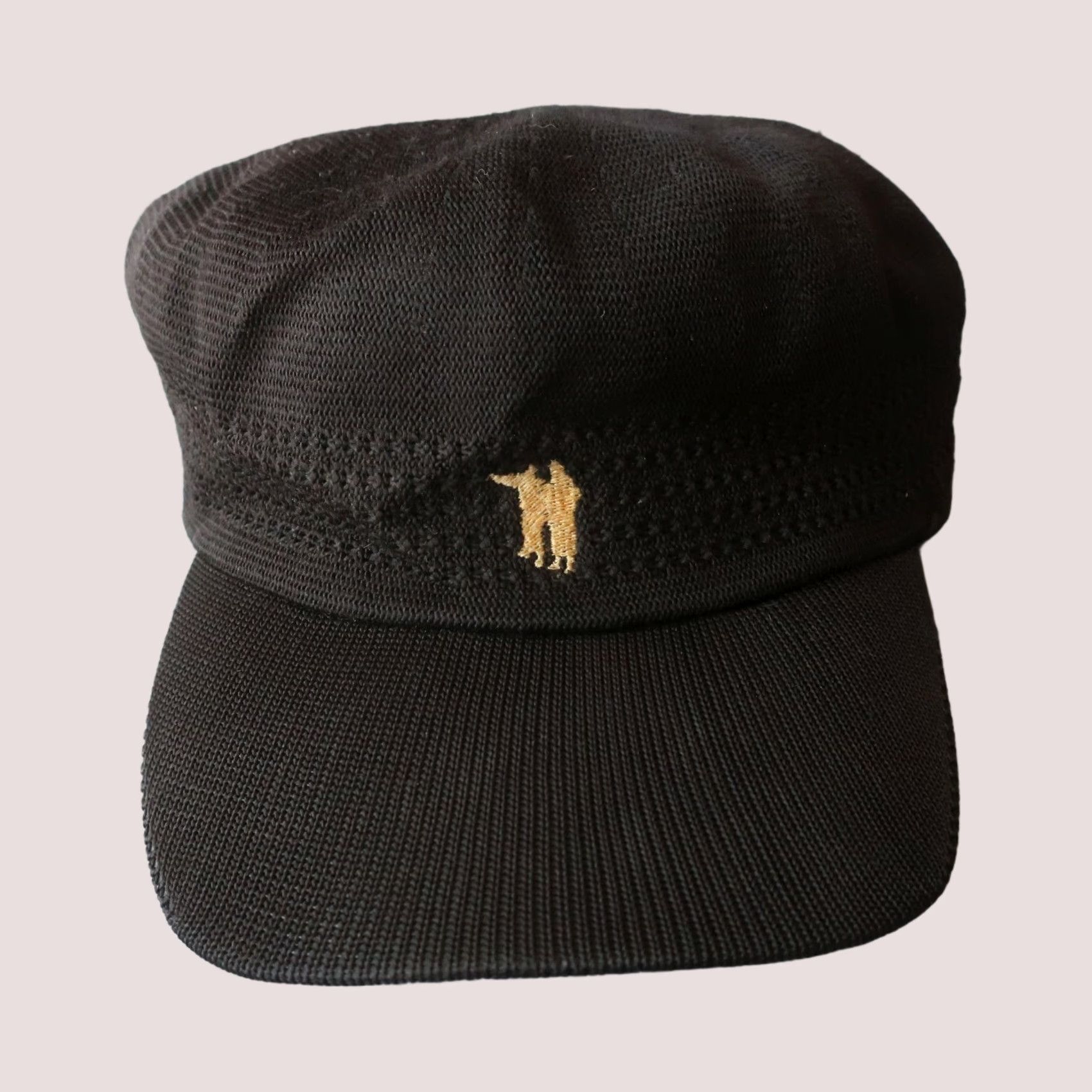 Obey VINTAGE Obey Hat Cap 90s Black Mens S-M Flexfit Hat Size ONE SIZE - 1 Thumbnail