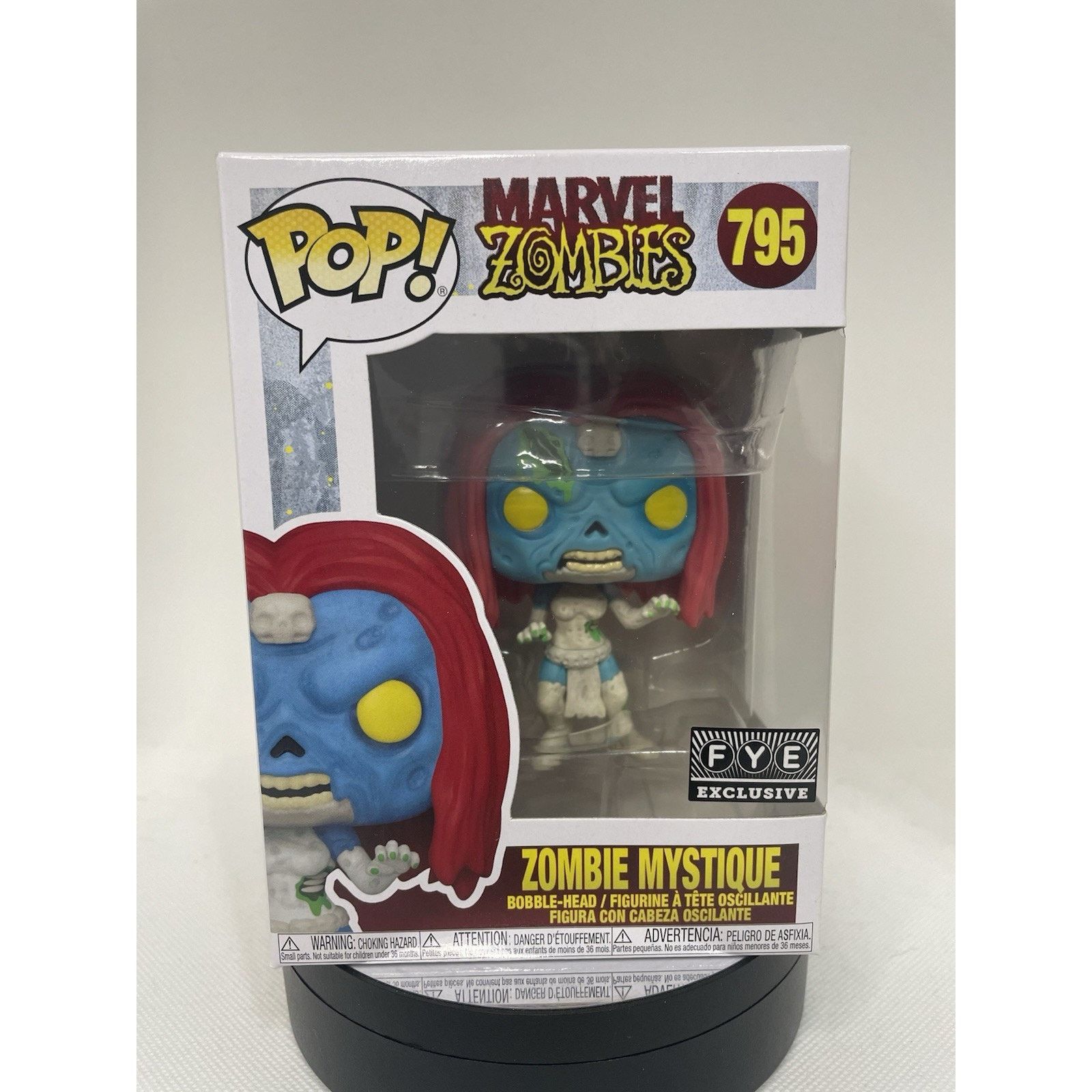 Marvel Comics Funko Pop! Zombie Mystique - FYE (Exclusive) #795 Size ONE SIZE - 1 Thumbnail