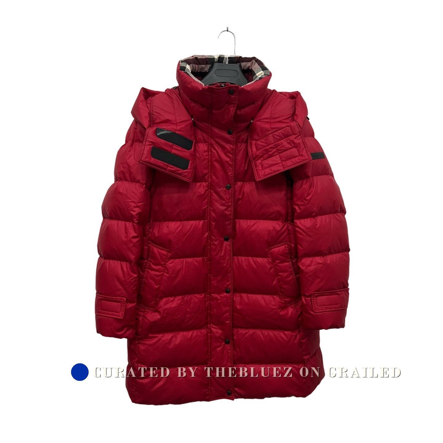 Burberry Burberry Hooded Down Jacket Coat Size US L / EU 52-54 / 3 - 1 Thumbnail