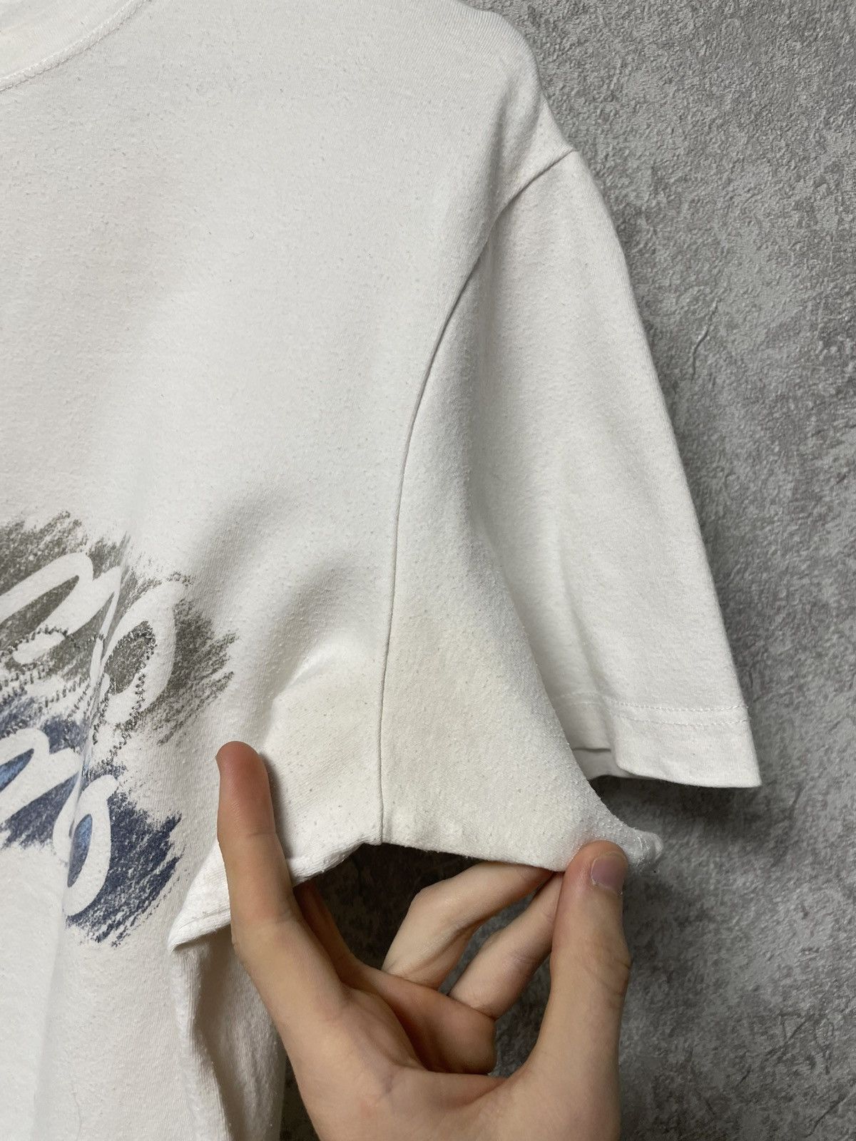 Versace Jeans Couture Vintage Versace Jeans Couture White T-Shirt Women’s Size L / US 10 / IT 46 - 8 Thumbnail