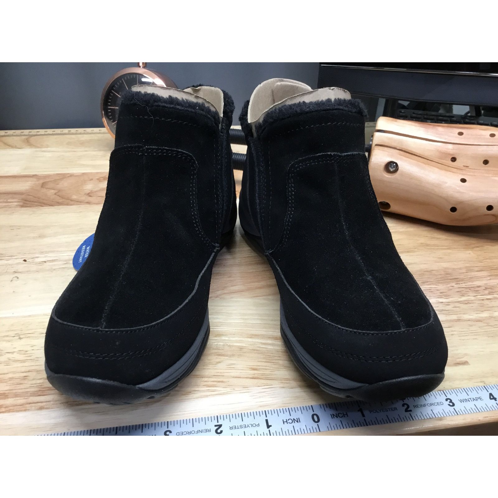 Other Easy Spirit T-SHuffle Black Suede Women's 6.5 Ankle Booties Size US 6.5 / IT 36.5 - 1 Thumbnail
