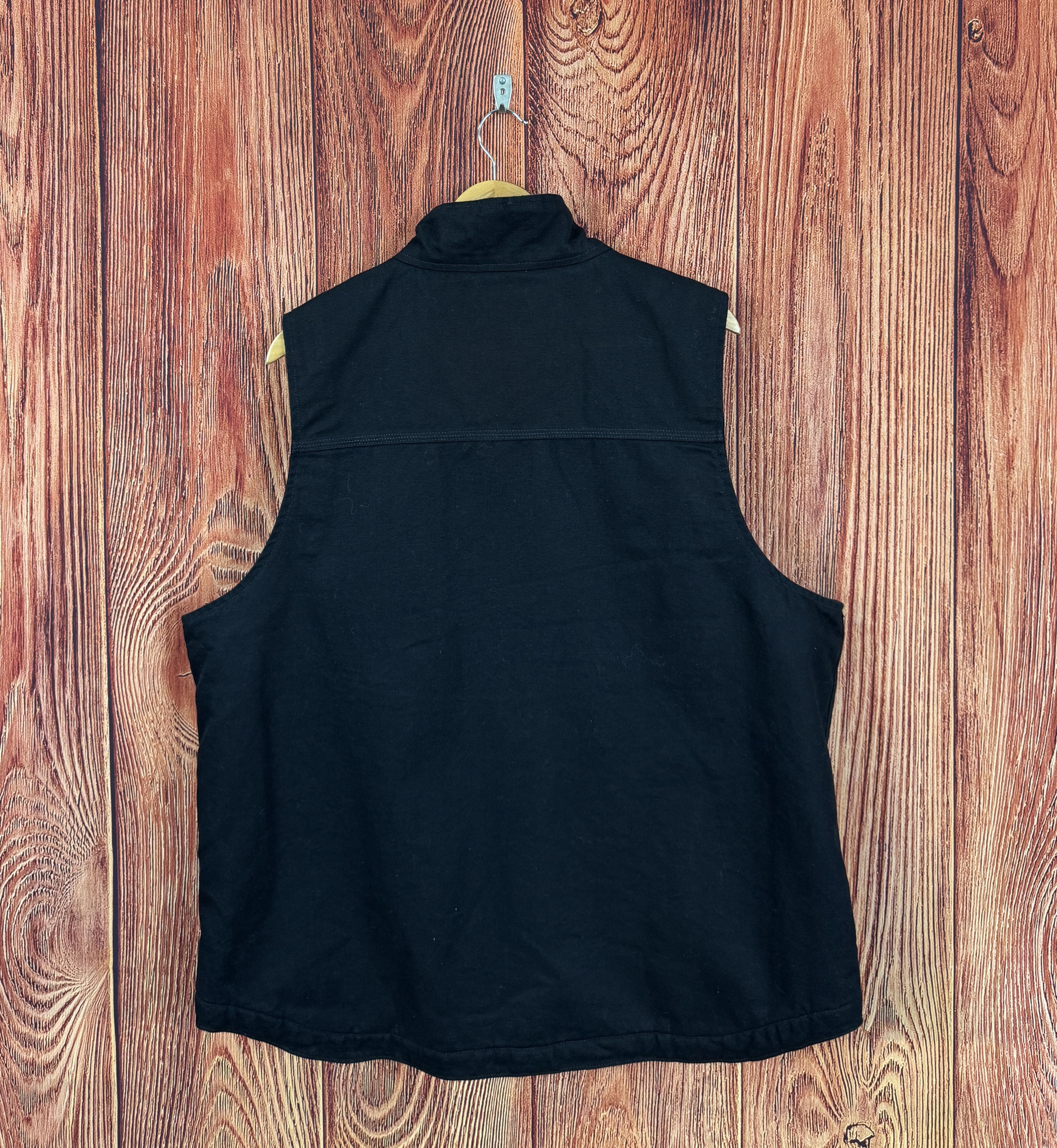 Carhartt NWT Carhartt Washed Duck Sherpa Lined Loose Fit Black Vest Size US L / EU 52-54 / 3 - 8 Thumbnail